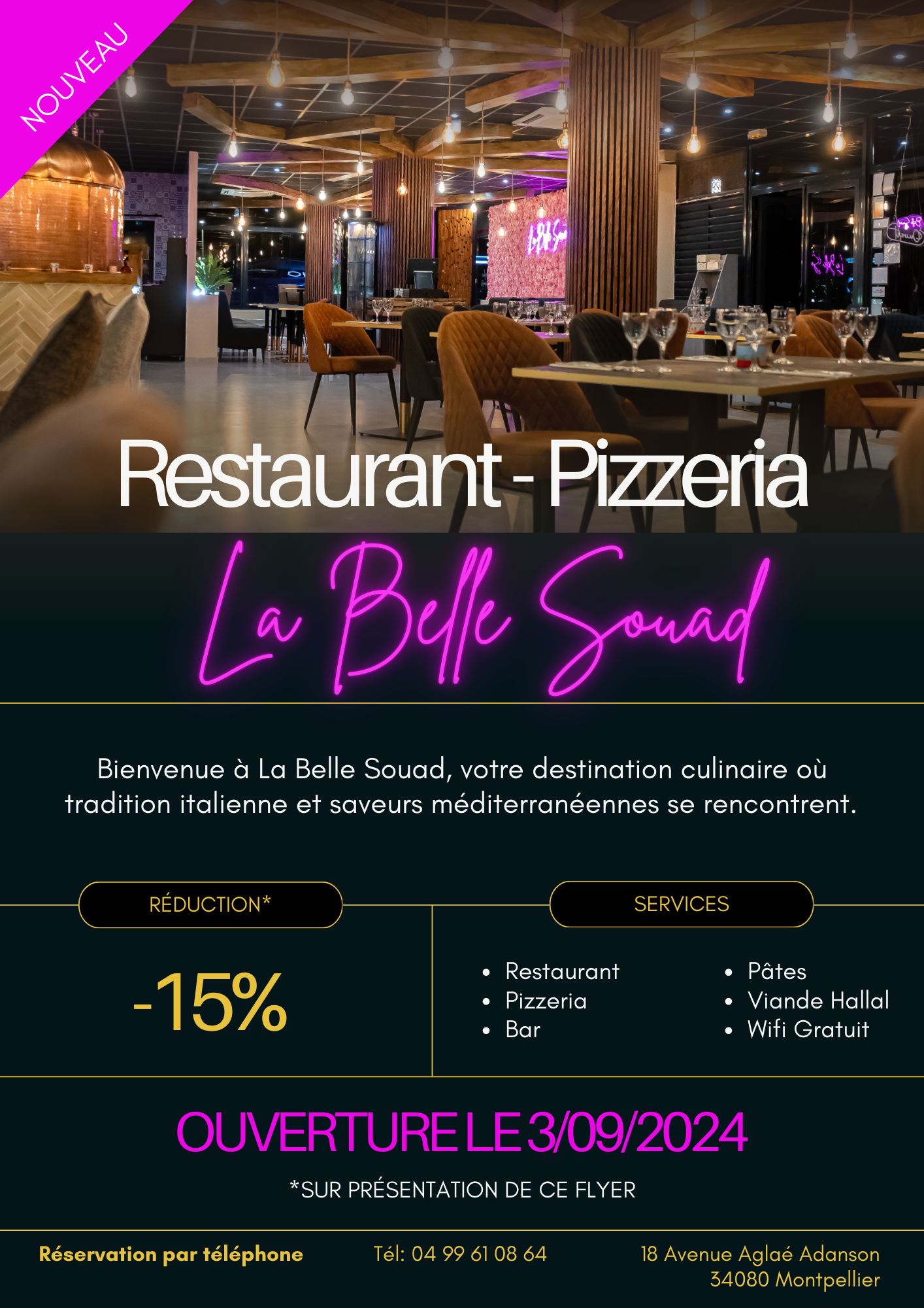 flyer la Belle Souad