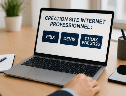 Création site internet professionnel : prix, devis et choix pour PME 2026