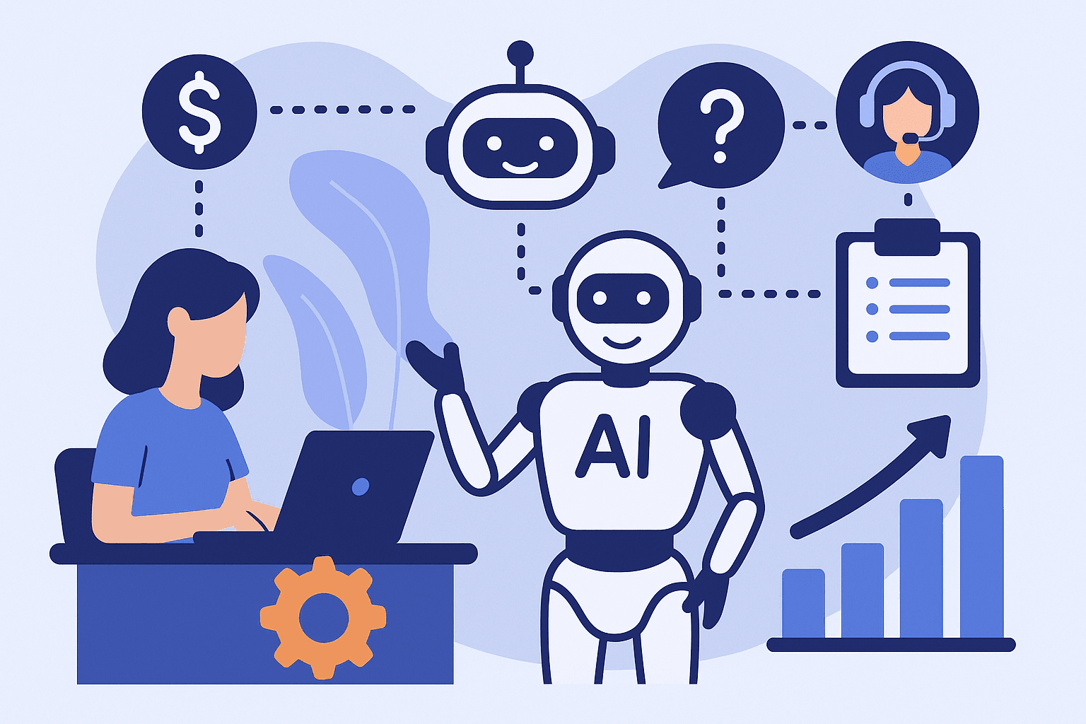 Agence agent IA : comment déléguer support client & administratif en PME