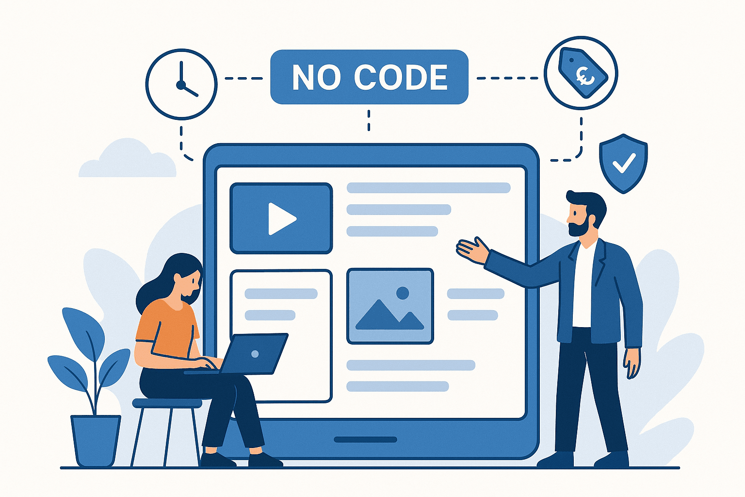 Agence no code : créez rapidement site ou app pro sans complexité ni surcoût