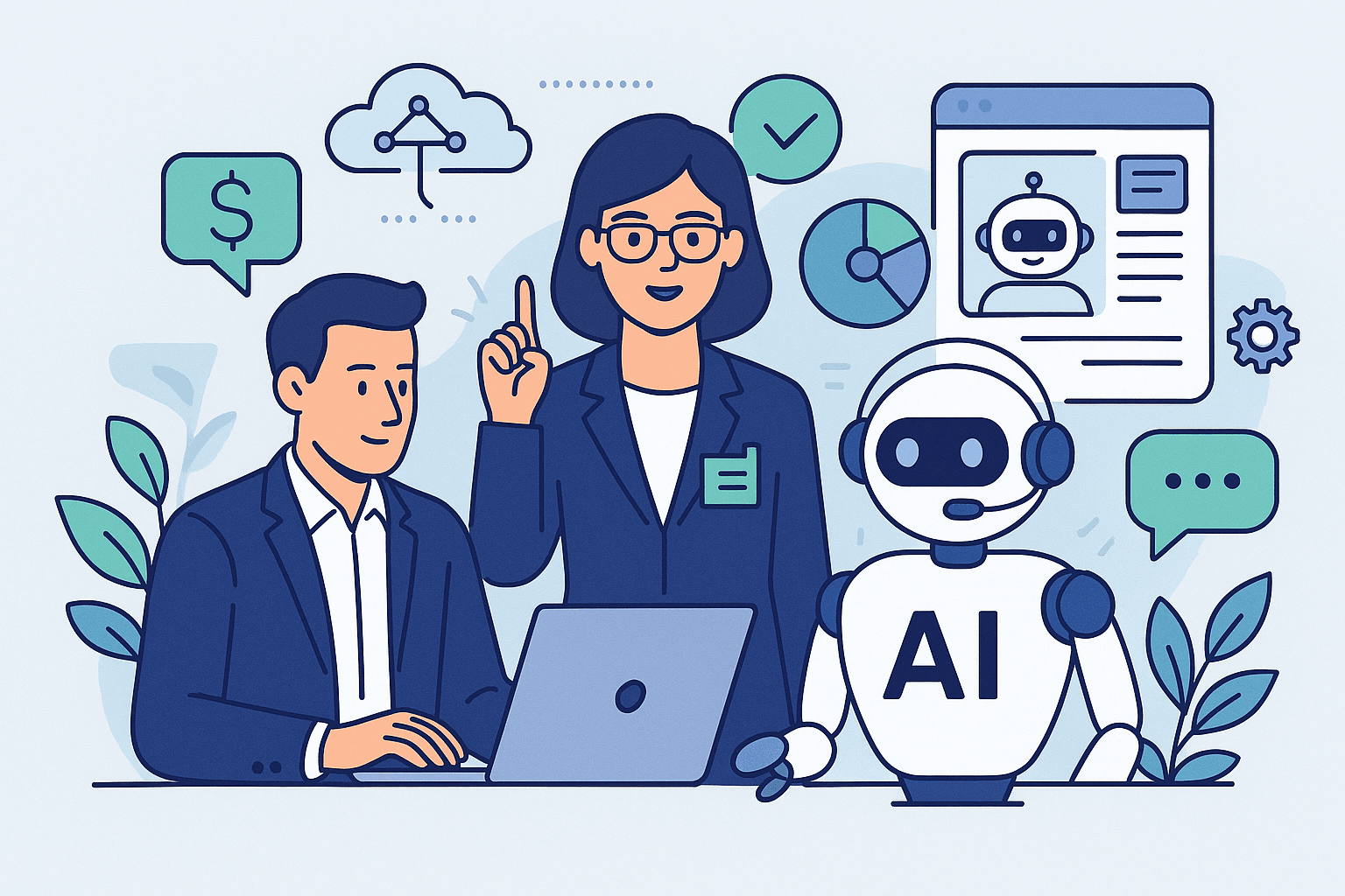 Agence agent IA : stratégie et déploiement d’agents pour support & vente