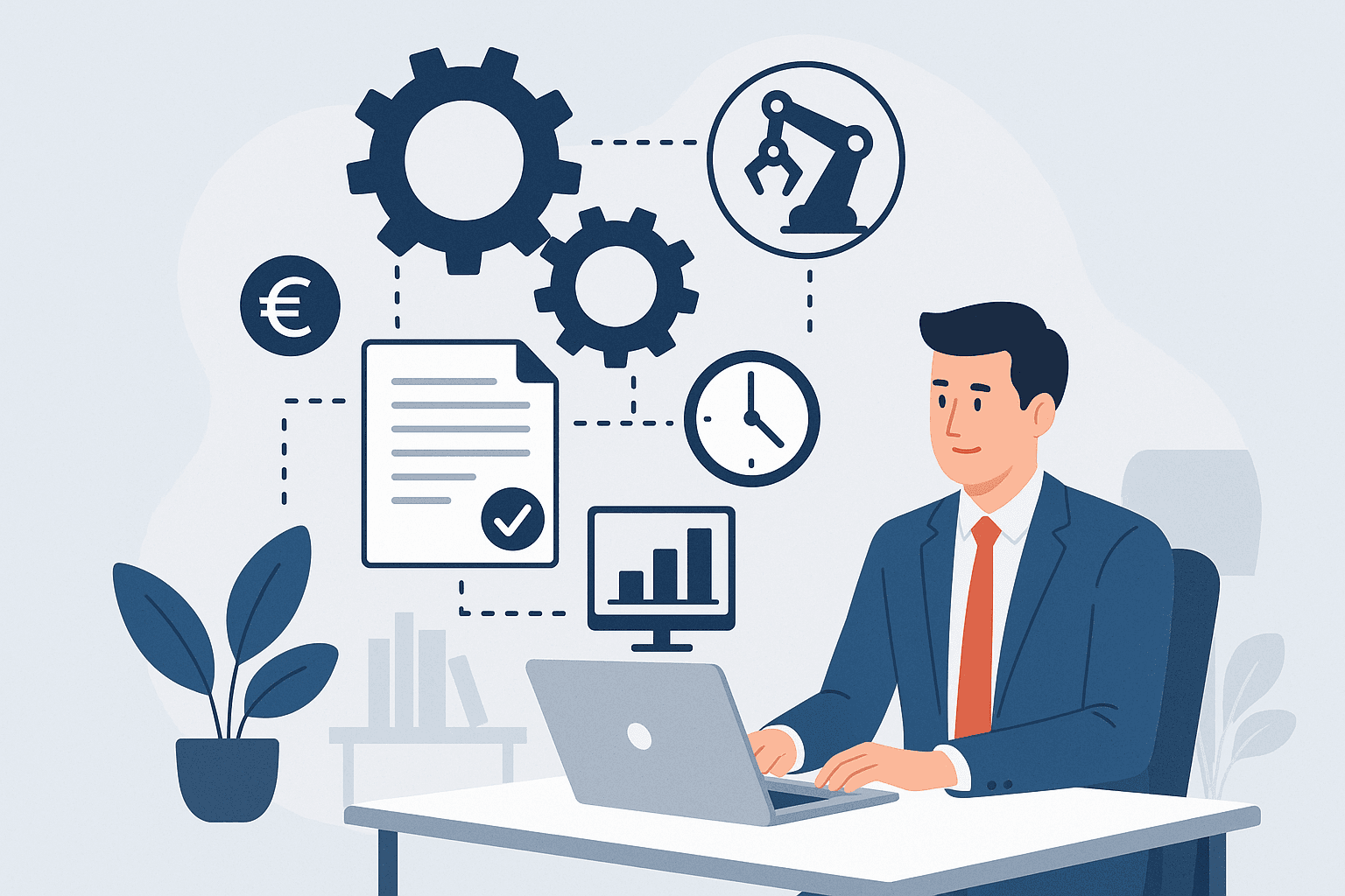 Agence automatisation processus métier - gagner du temps et réduire les coûts en PME
