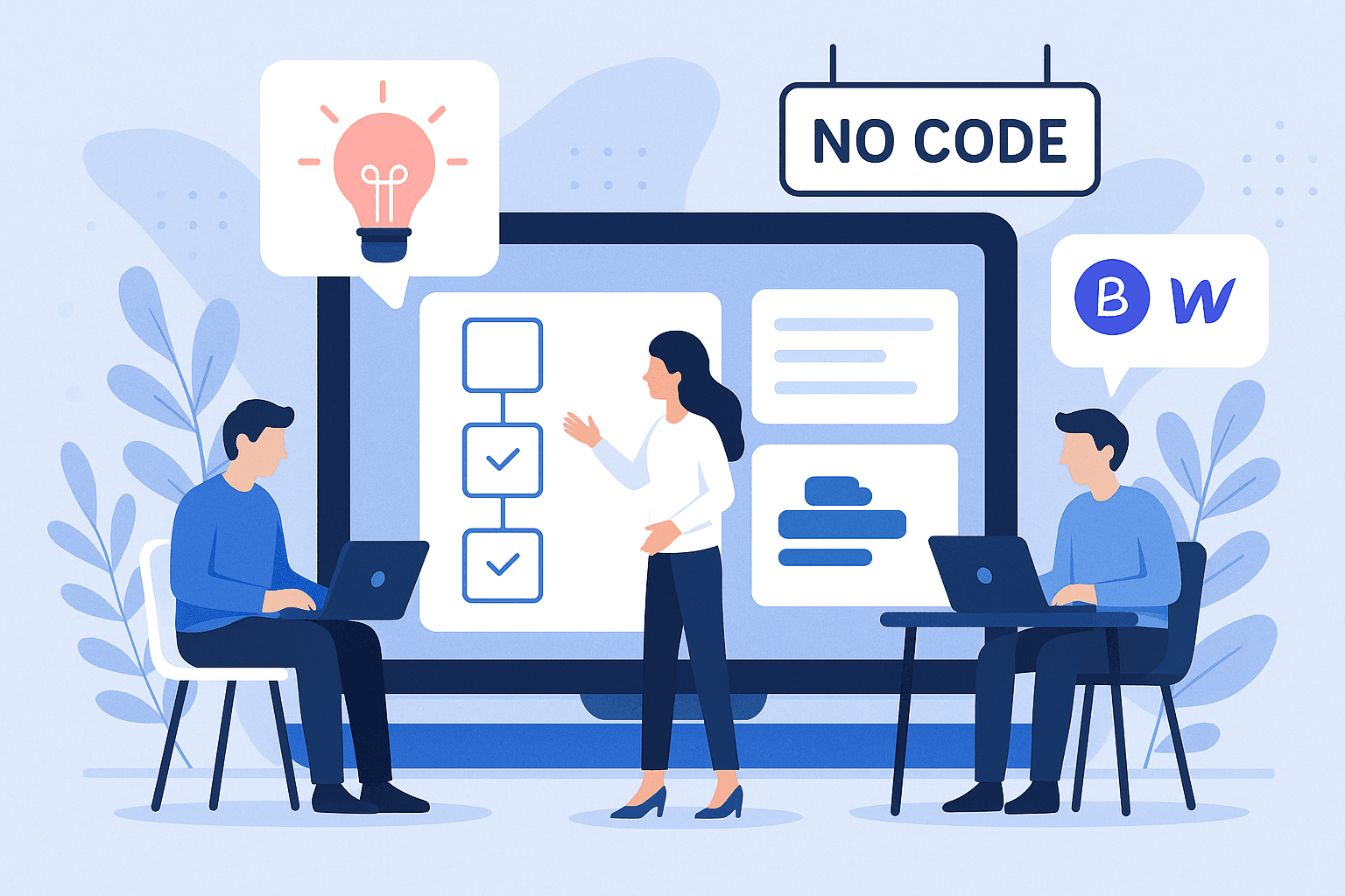 Agence no code : créer une application métier rapide et fiable en entreprise