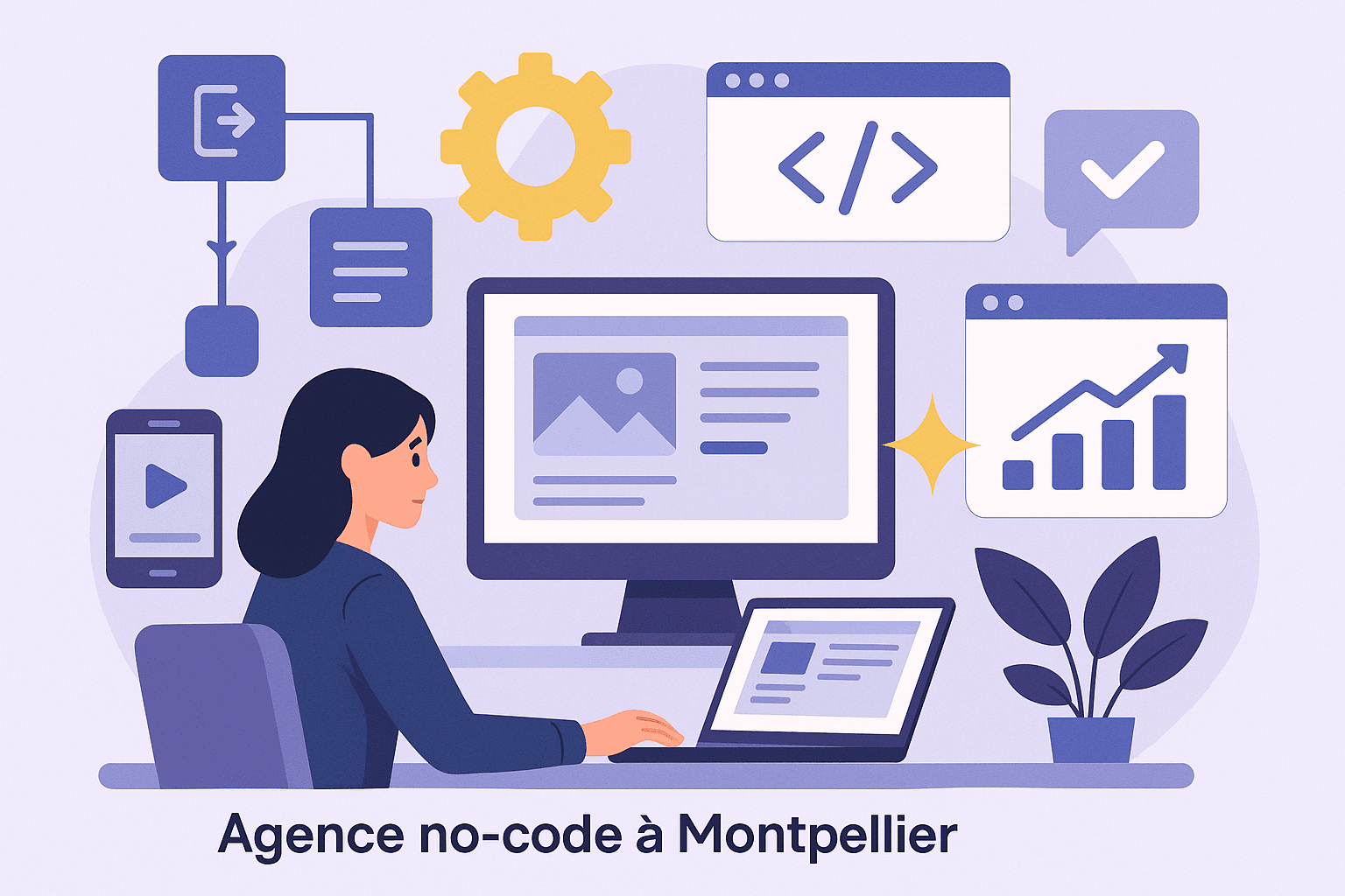 Agence no code Montpellier : digitalisez vos outils PME vite et sans complexité