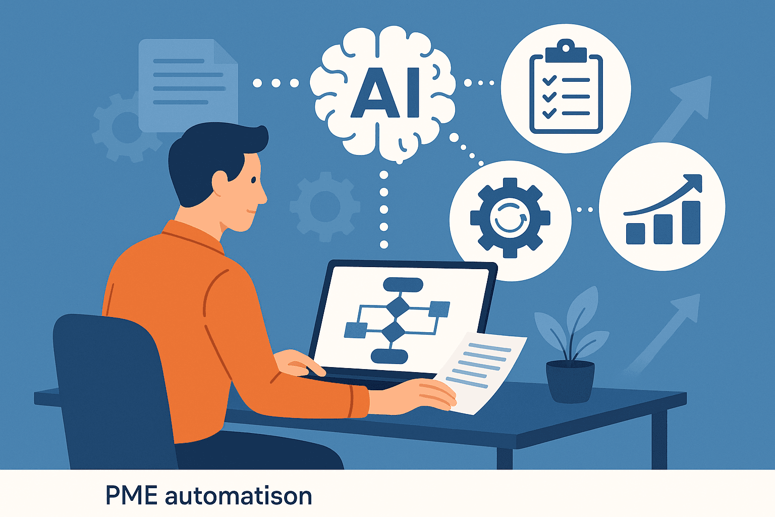 Automatisation IA : comment déployer des workflows intelligents en PME