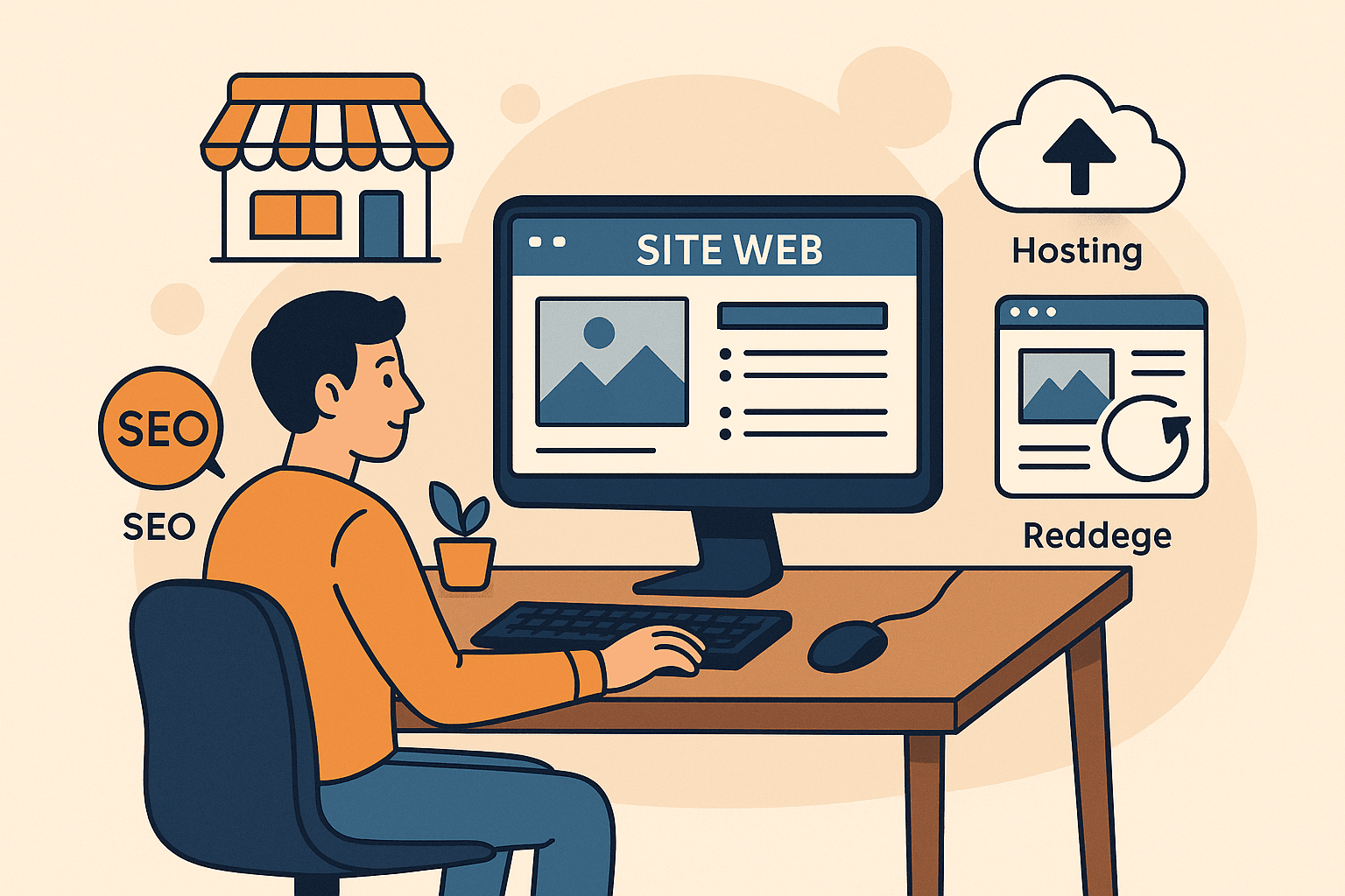 Création de sites web PME : vitrine, e-commerce, SEO et budget maîtrisé
