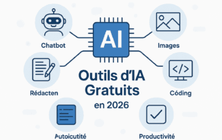 Intelligence artificielle gratuite : top outils en français à essayer en 2026