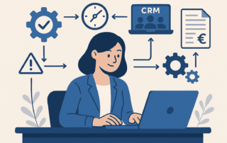 Agence automatisation : les solutions clés pour PME (CRM, facturation, process)
